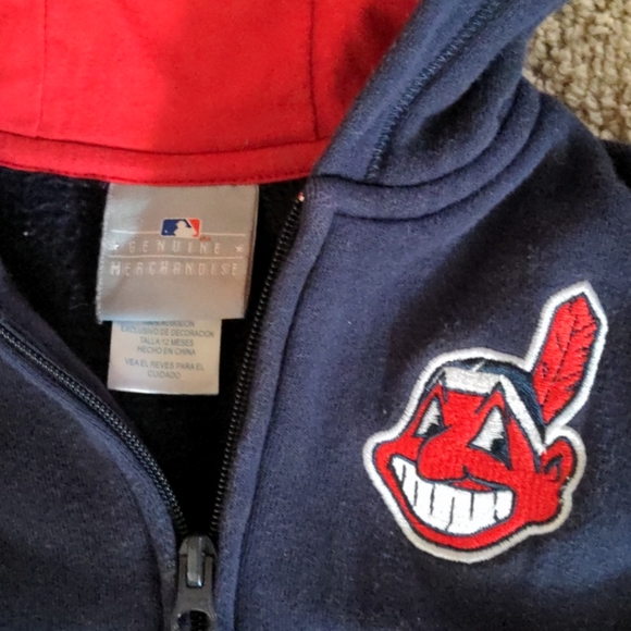 Cleveland Indians  12 month  hoodie - Picture 2 of 2